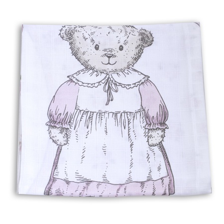 100% Organic Cotton Muslin Swaddles GOTS Certified