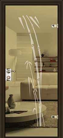 Двери Тип 400П1 Зеркало бронзовое