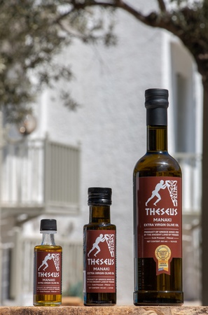 МАНАКИ - THESEUS Органическое оливковое масло Extra Virgin 500 мл