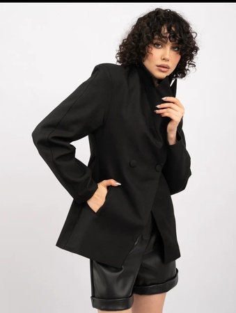 Пиджак приталенный оверсайз