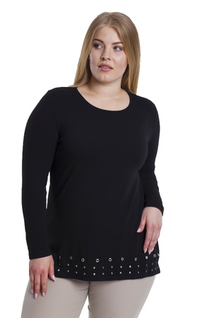 Блузка с длинными рукавами