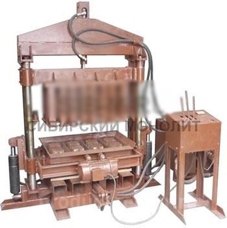 Вибропресс "Монолит 4 блока"