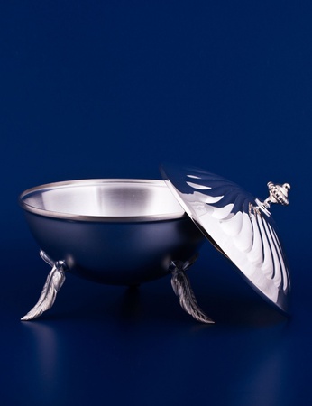 Серебряная ваза для мёда № 20