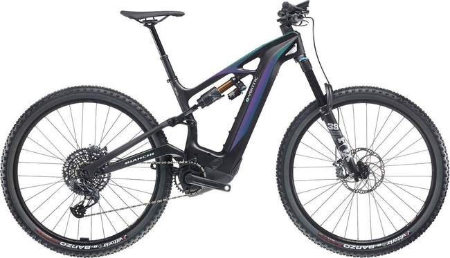 Bianchi 2026 E-Vertic FX-Type Pro Carbon Enduro E-MTB  SX Eagle 12sp Drivetrain High-Torque 750Wh Drive Unit Gravity eBike