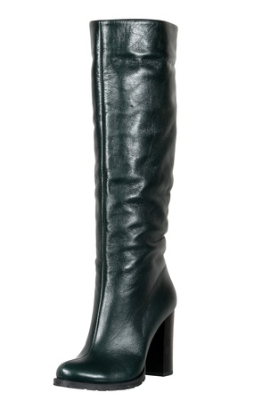 Сапоги женские, натуральная кожа <G815>