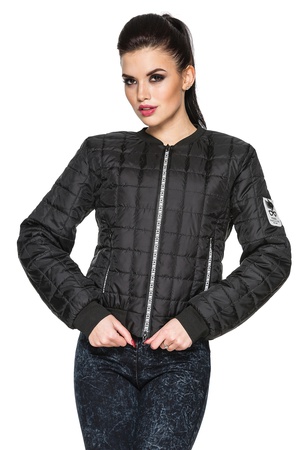 Деми куртка "Тина" (черный)
