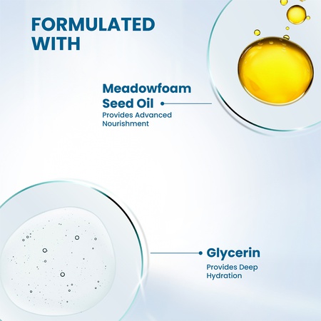 Yuthika Professional Shampoo for Women & Men With Meadfoam Seed Oil, For Weak, Dry and Frizzy Hair, All Hair Types, (1 ltr)