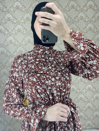 Платье рубашка рюшки