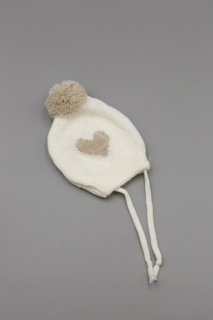 ТРИКОТАЖ С УЗОРОМ СЕРДЦЕ BABY Bean