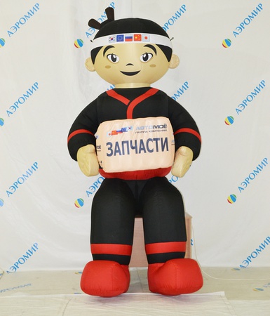 Надувная реклама и фигуры авторского дизайна