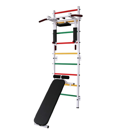 Шведская стенка MDL пристенная стандартная белая PR-S-B-104.201.000