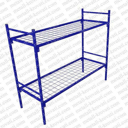 Кровать металлическая двухъярусная сварная ‘2КС-0’ Эконом-класс