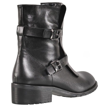 Женские ботинки, натуральная кожа <G908>