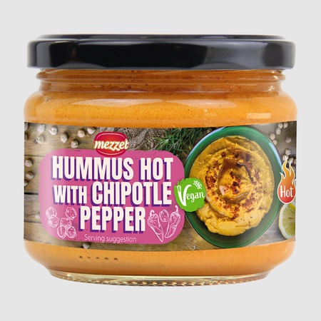 Горячий хумус с чипотле