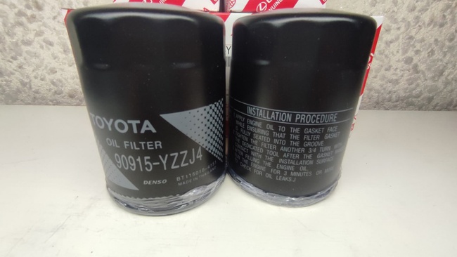 Фильтр маслянный TOYOTA