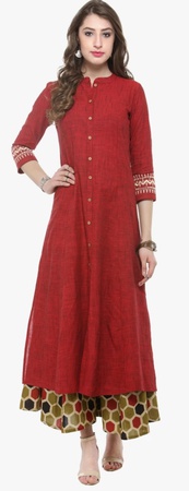 Ladies Kurtis - Rayon with Accessories
