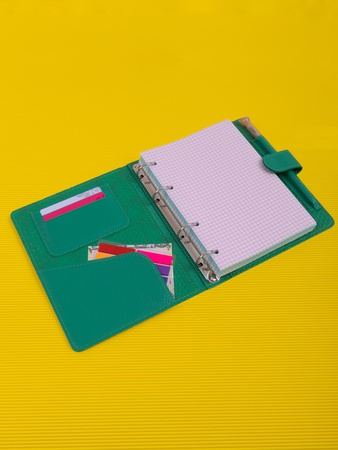 Notebook diary for replaceable blocks, cover EJT