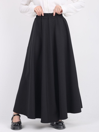 Юбка длинная базовая полусолнце