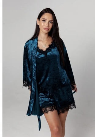 Пижама  велюровая 4в1