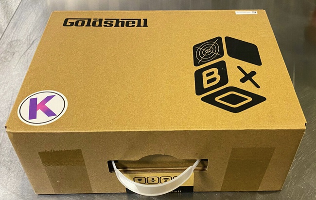 Goldshell KD-BOX Kadena KDA ASIC Miner 1.6TH/ Elinde, gönderilmeye hazır