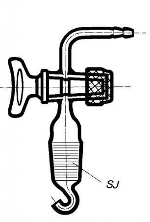 Кран к бутыли Вульфа, 10-20 л