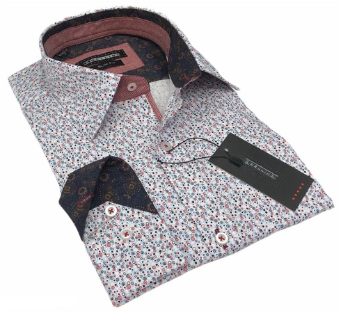 Dijital emprime erkek gömlek