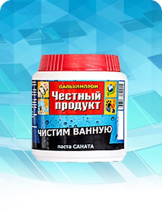 Честный продукт Чистим ванную 300гр