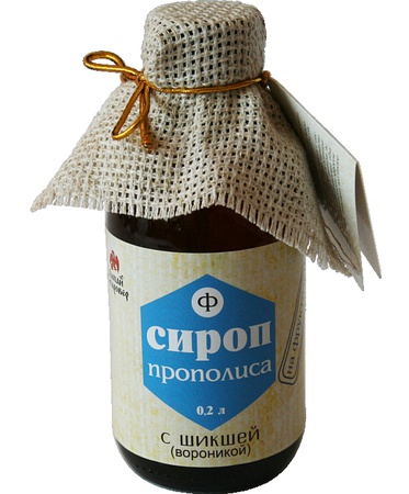 Shiksha ile propolis şurubu