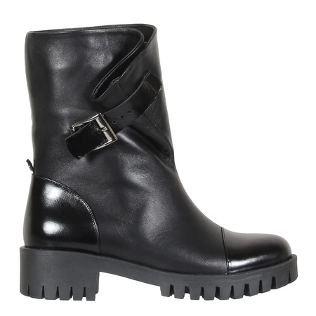 Women&#39;s ankle boots, genuine leather<G1085>