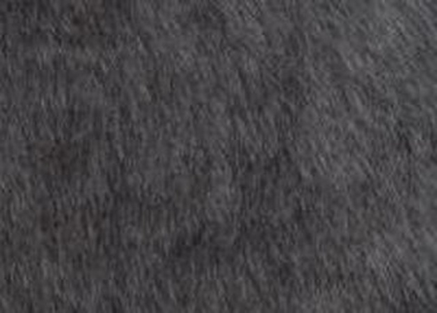 Kürk Kısa saçlı koyu gri