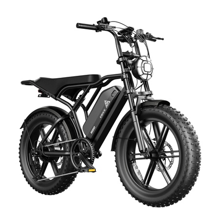 Electric Bike for Adults 1500W Peak 20" Electric Dirt Bike Hydraulic Suspension