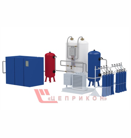 Оборудование для заправки баллонов кислородом