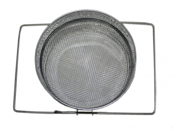 Sieve filter 200mm. stainless steel smooth mesh