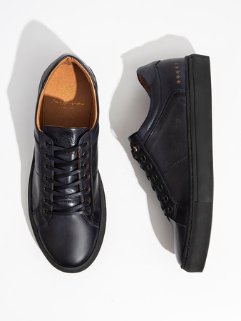 Кожаные кеды / кроссовки ручной работы из 100% итальянской кожи PHILIPPE ANDERS LONDON