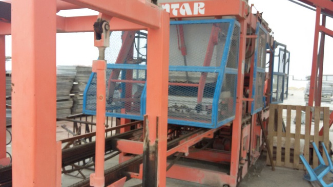 Линия по производству брусчатки