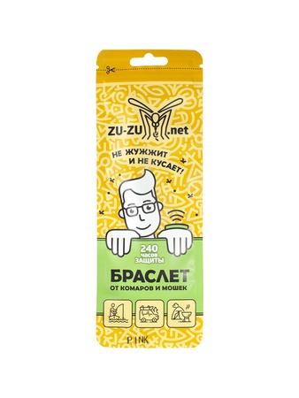 Браслеты и клипсы от комаров и мошек ZU ZU