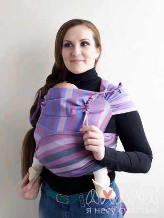 Май-слинг Табатай, фиолетовый полосатый