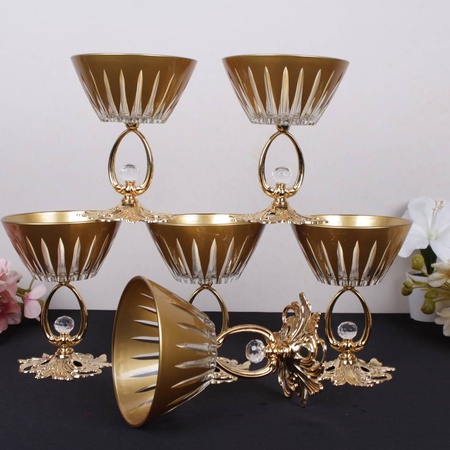 AR211A Metal ayaklı dik kesme dondurmalık 6 Pcs