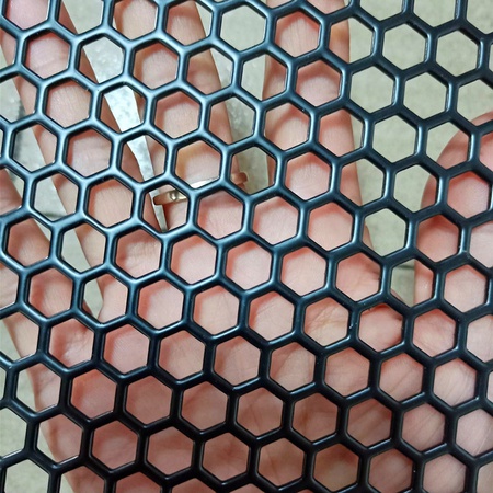 Perforated sheet metal