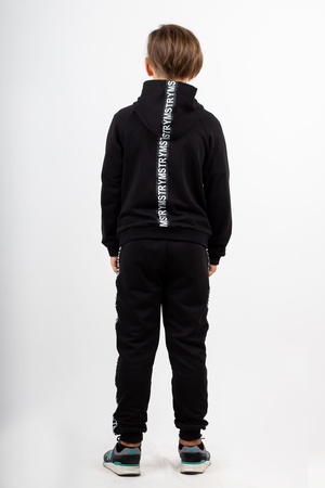 Pants black sports for boys Yumster YF.12.24.002