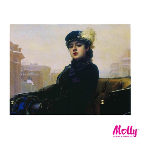 Sayılarla boyama Kramskoy. Yabancı