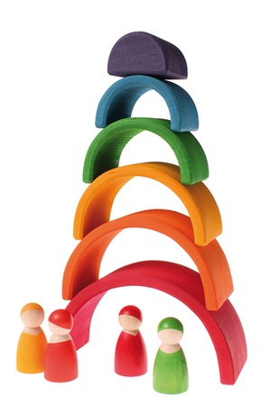 СРЕДНЯЯ РАДУГА GRIMM'S 6 ДЕТАЛЕЙ