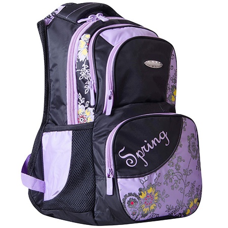 G15-7Рюкзак G15-6 Цвет: черно-фиолетовый