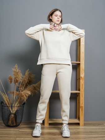 Костюм утепленный с высоким воротом