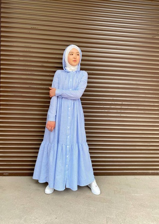 Платье-ярус хб