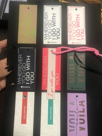 Бирка этикет