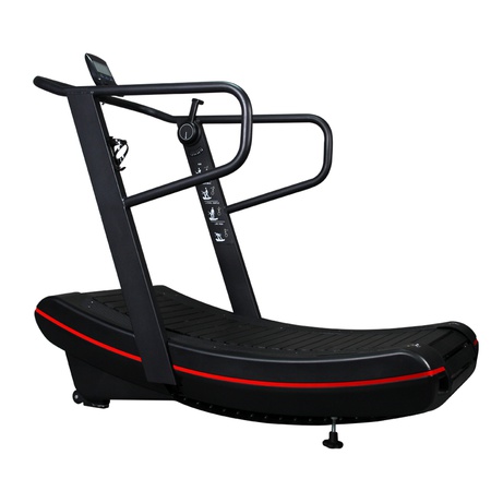 Изогнутая беговая дорожка без двигателя с плавной регулировкой скорости
