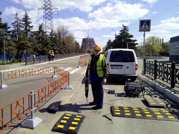 Лежачий полицейский ЛП650 (650х500х52мм)