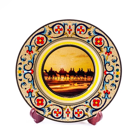 Тарелка бронзовая "EXPO 2010 Shanghai China"