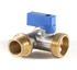 Brass Sand Throwing Three-Way Washing Machine Angle Valve